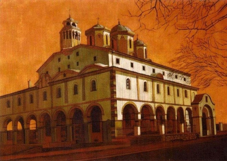 Landscape of St. Nikola Church